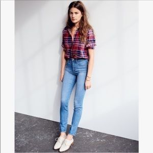 Madewell 10" High Riser Skinny Denim Jeans 24